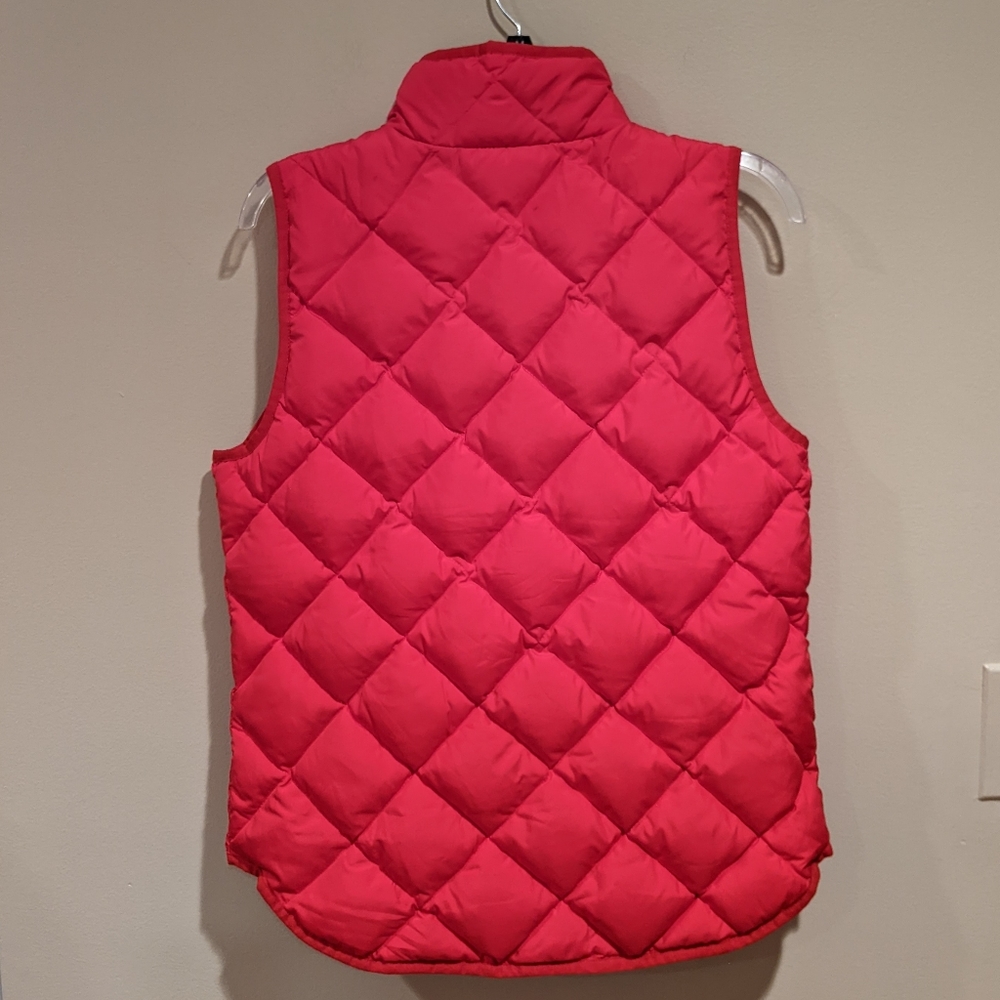 J. Crew Excursion Down Red Vest - image 6